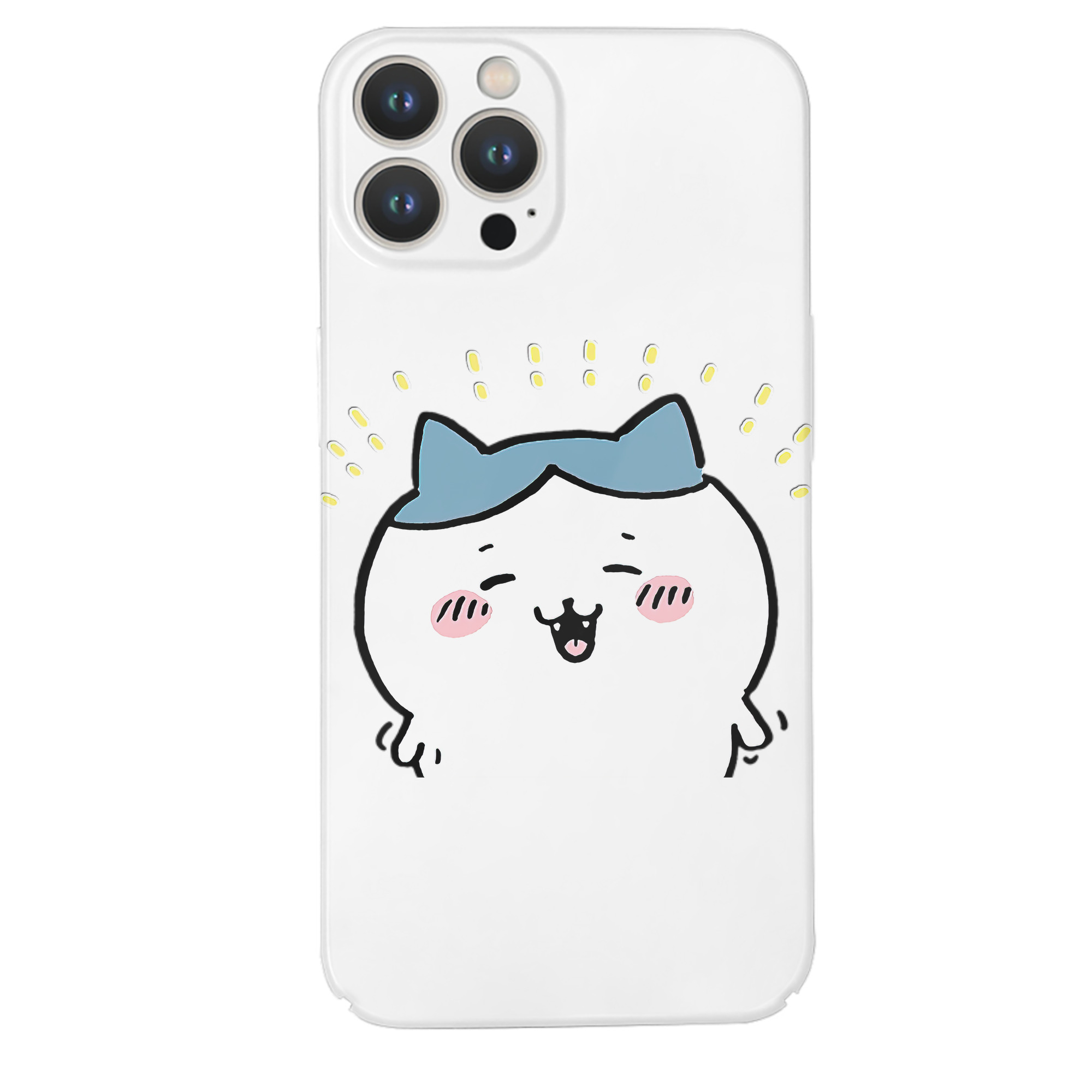 （画像用） ちいかわ ハチワレ Chii-kawa hachiware 【iPhone 14シリーズ対応】ハードケース